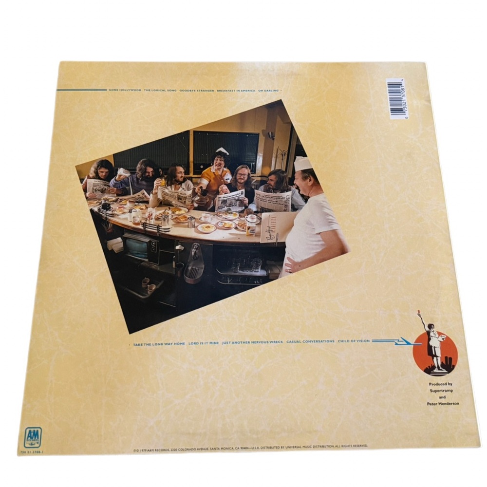 Supertramp Breakfast in America Vinyl Record - Picture 3 of 7